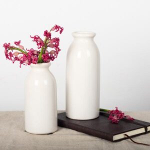 White Flower Vase (Multiple Sizes)