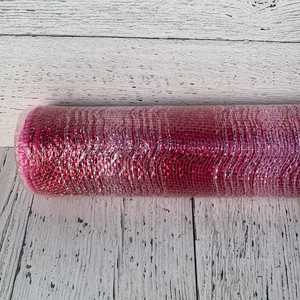 Spring - 21"x10yards Fuchsia-Pink Ombre Mesh