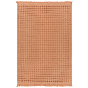 
            
                Load image into Gallery viewer, Waffle Organic Cotton Tawny Hand Towel
            
        