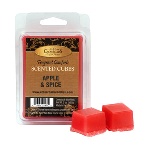 Crossroad Candle Fall: Apples & Spice Scented Cubes