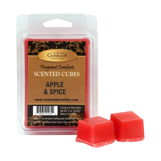 Crossroads Candle Fall: Apple & Spice Scented Cubes