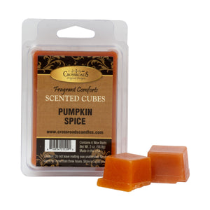 Crossroads Candles Fall: Pumpkin Spice Scented Cubes
